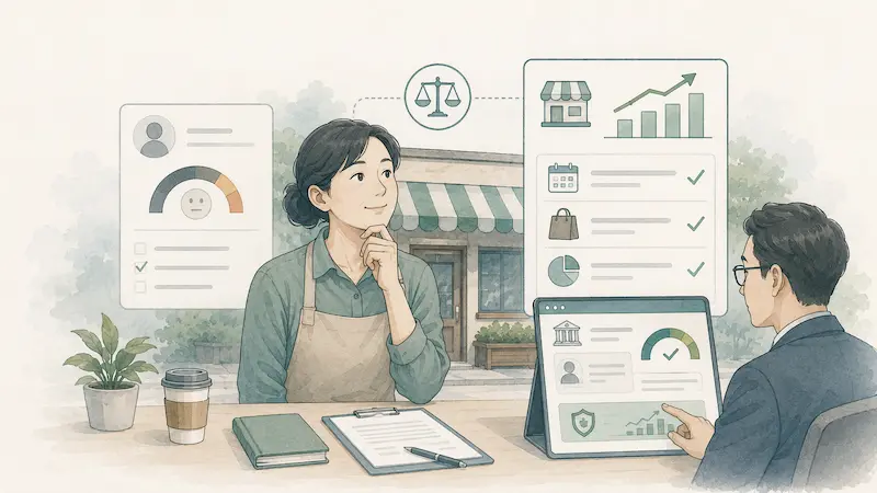 소상공인 특화 신용평가