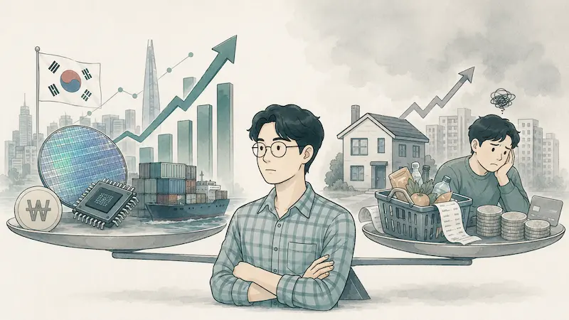 한국 1인당 GDP 4만달러, 체감경기가 다른 이유 5가지