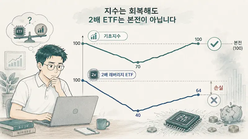 레버리지 ETF 손실 복구