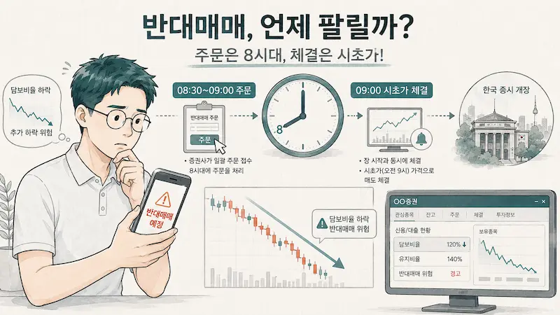 반대매매 시초가 매도 시간
